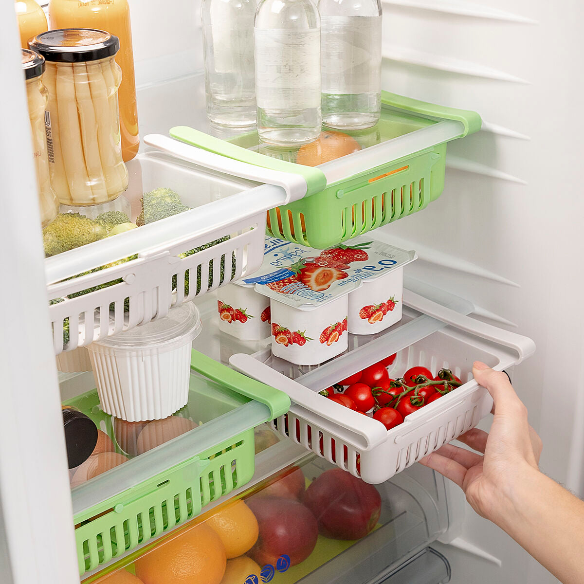 Adjustable Fridge Organiser Friwer InnovaGoods 2 Units-CA International