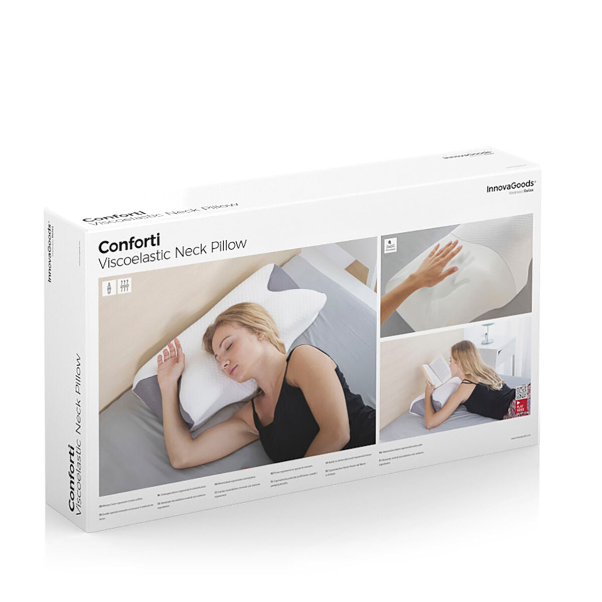 Nacken-Kissen, viskoelastisch, ergonomisch geformt Conforti InnovaGoods - CA International 