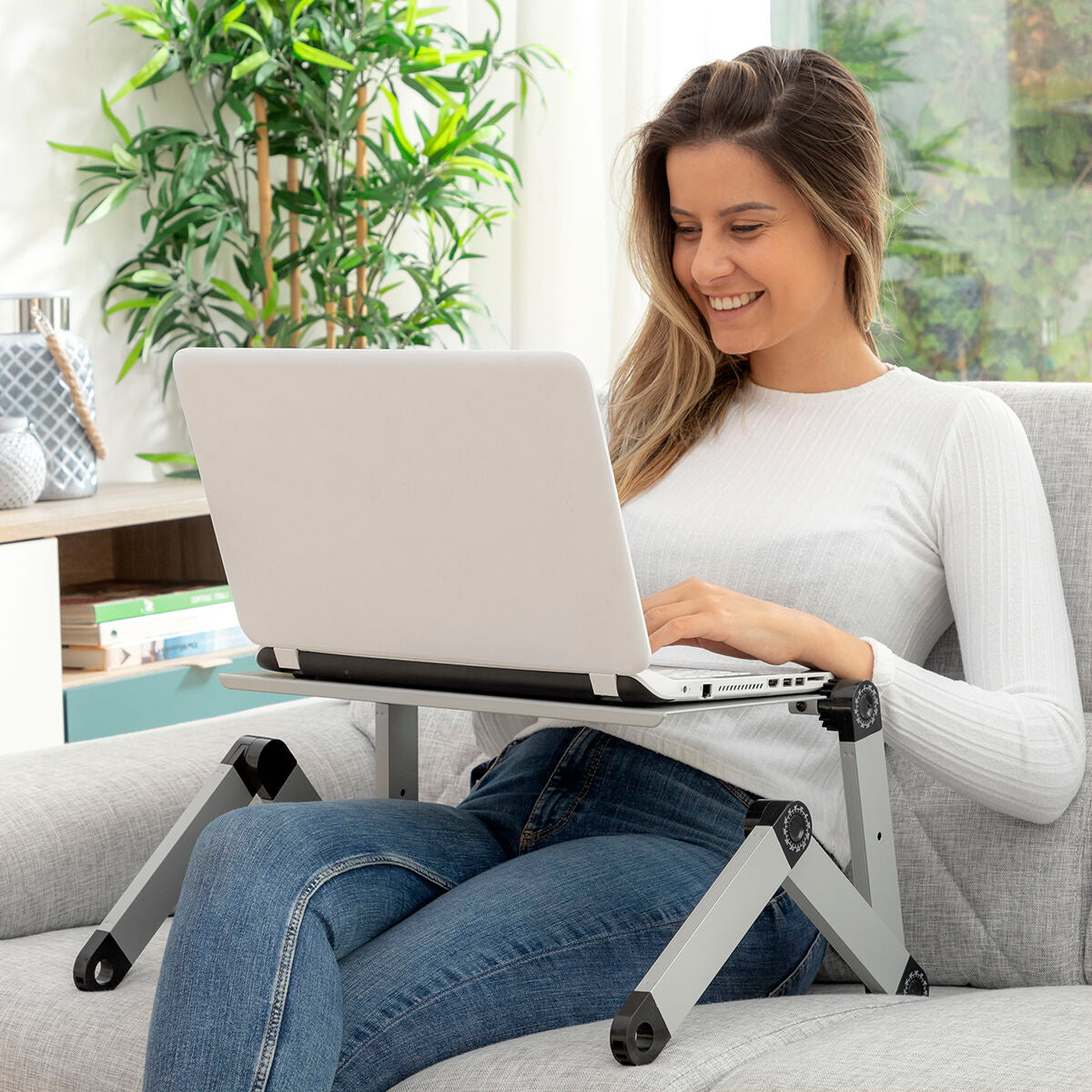 Adjustable Multi-position Laptop Table Omnible InnovaGoods - CA International   #