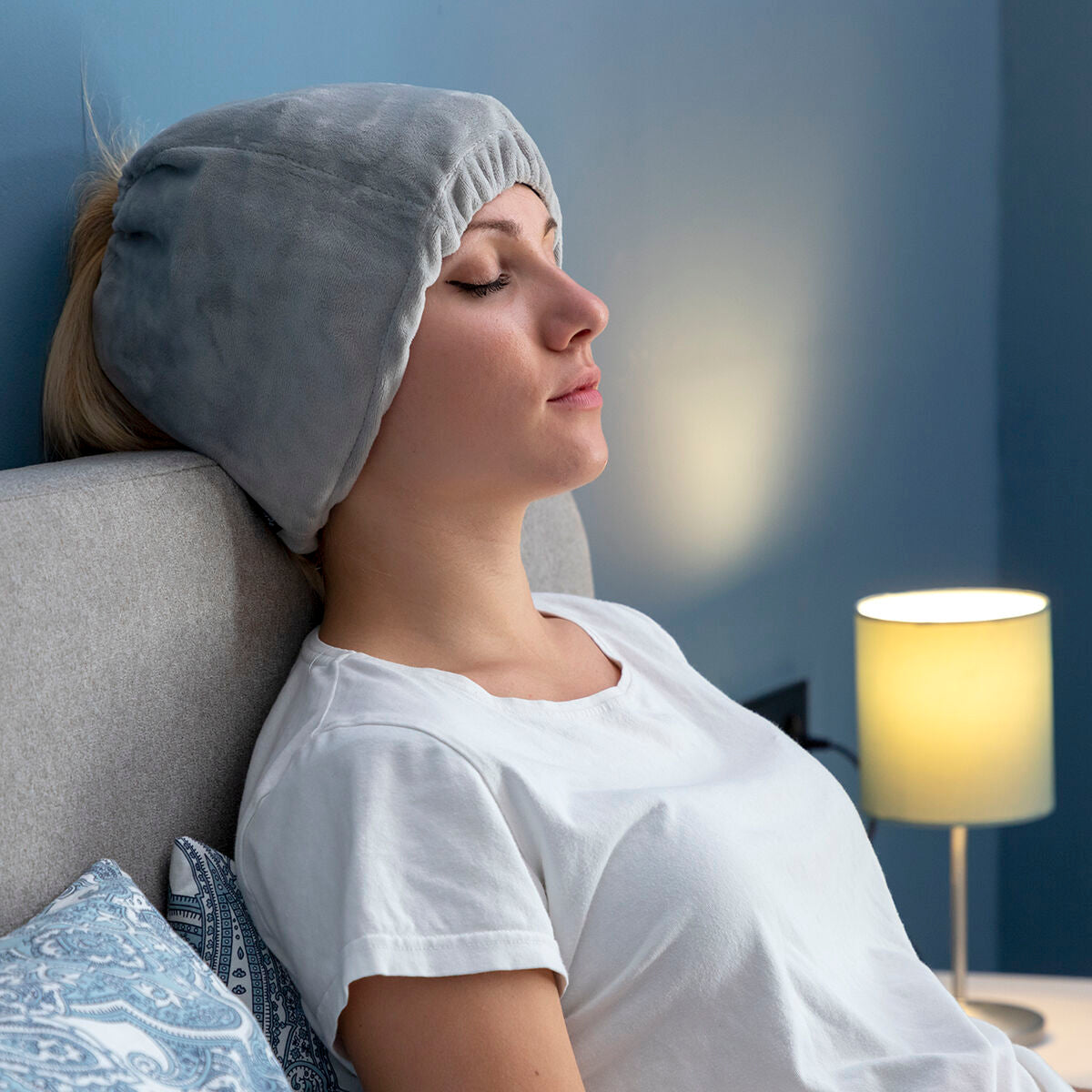 Migräne- und Entspannungsmütze mit Gel Hawfron InnovaGoods - CA International 