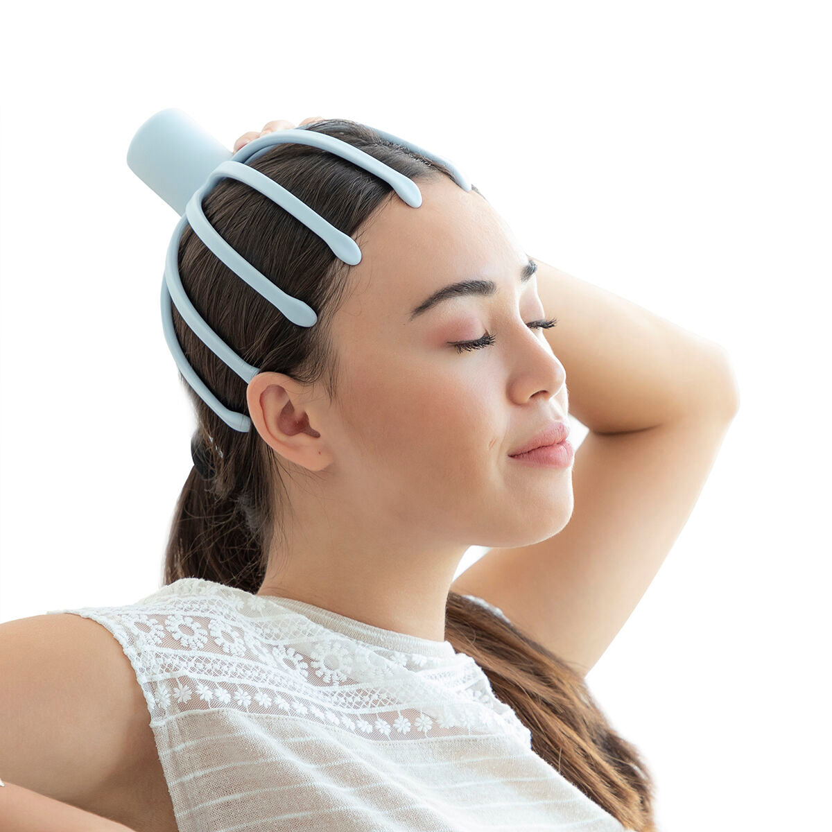 Wiederaufladbares Kopfmassagegerät Helax InnovaGoods - CA International  