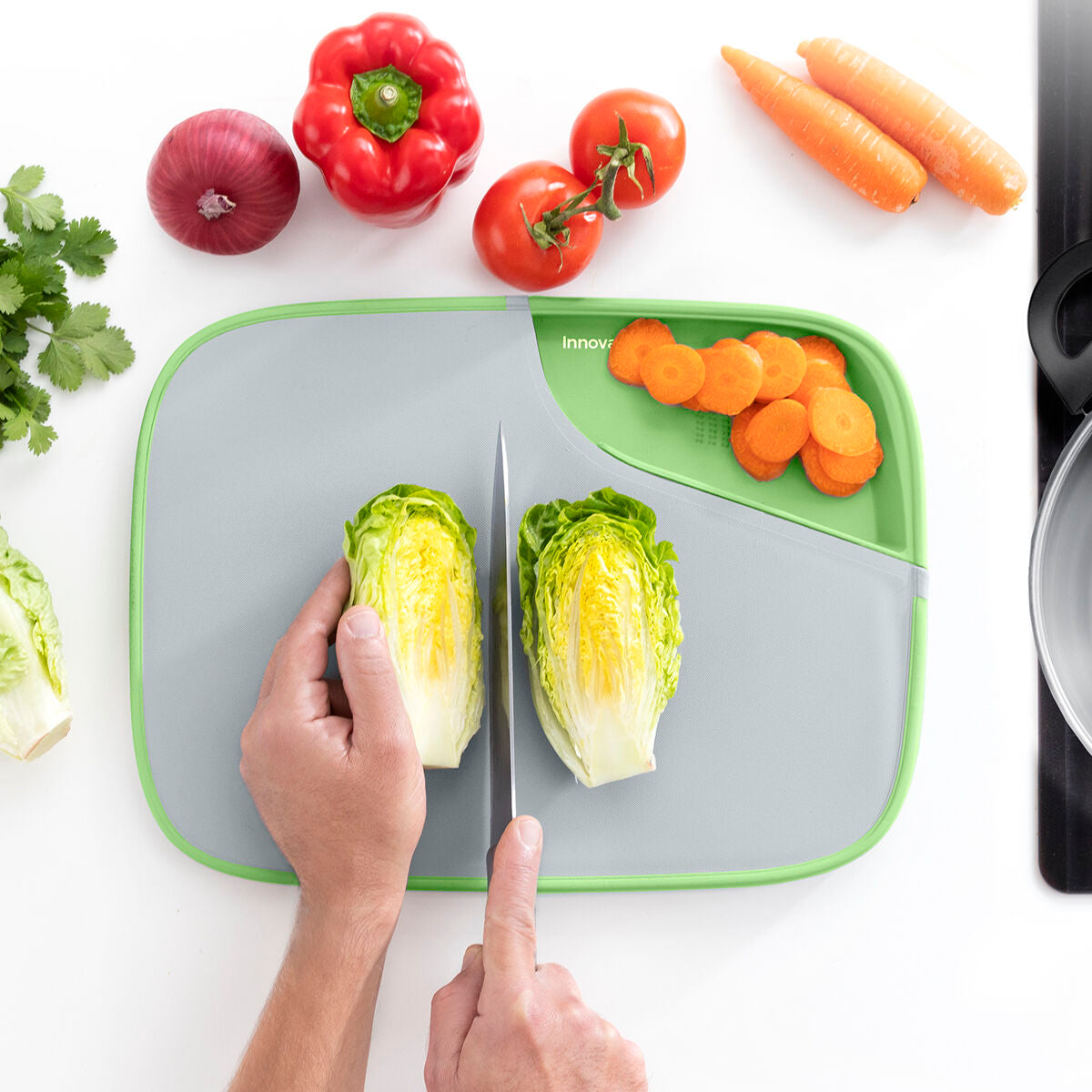 Reversible Multifunctional Chopping Board Reblok InnovaGoods - CA International   #