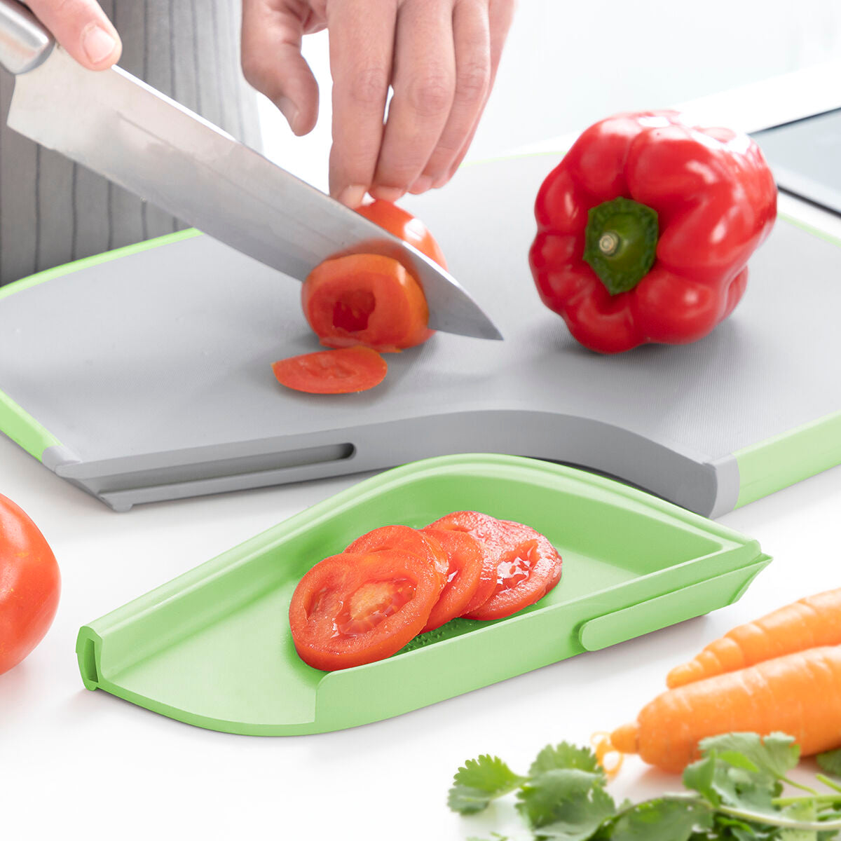 Reversible Multifunctional Chopping Board Reblok InnovaGoods-CA International