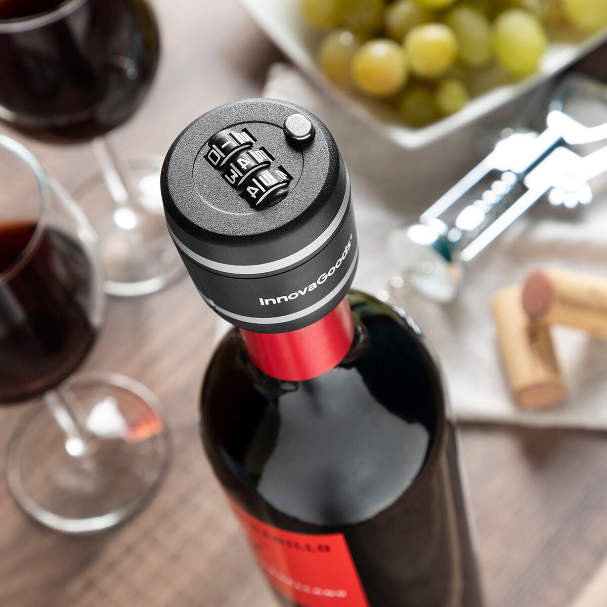 Lock for Wine Bottles Botlock InnovaGoods - CA International   #