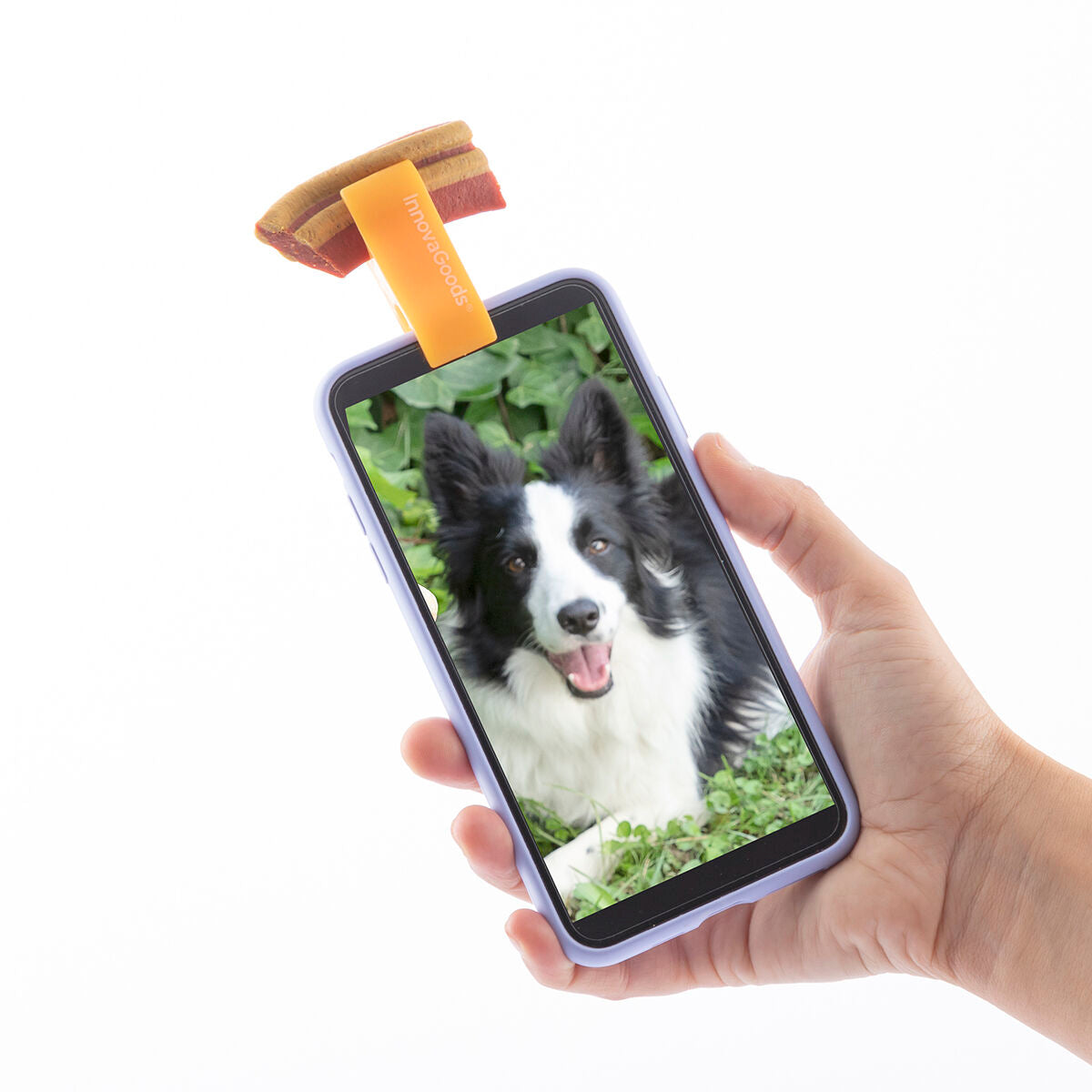Klammer für Selfies mit Haustieren Pefie InnovaGoods - CA International  