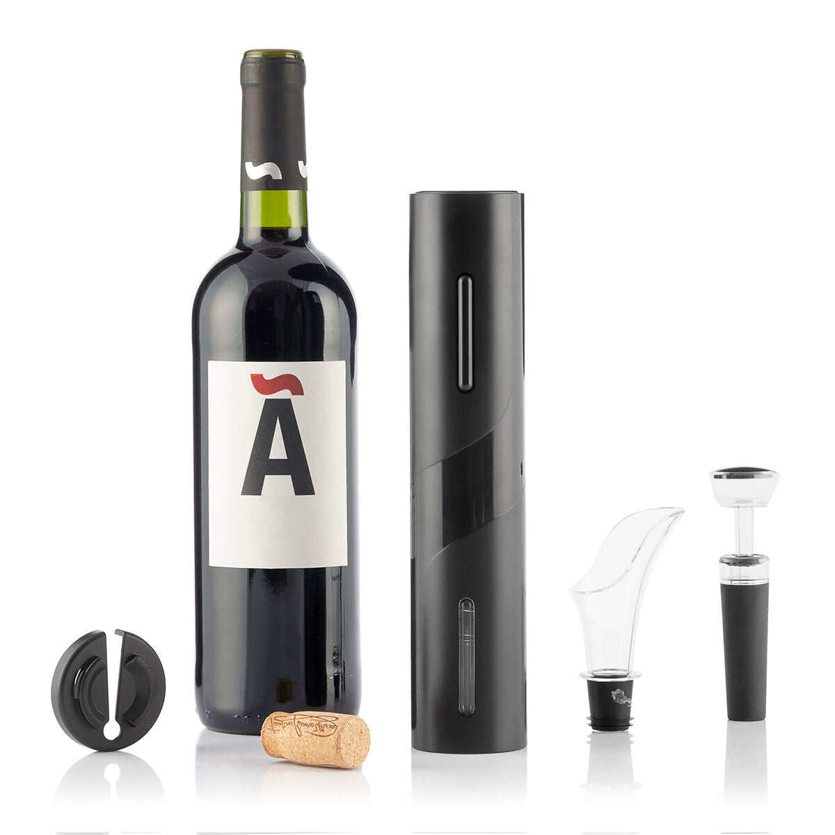 Electric Corkscrew with Accessories for Wine Corking InnovaGoods-CA International