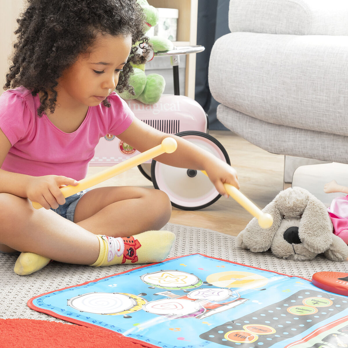 2-in-1 Musical Mat Beats'n'Tunes InnovaGoods - CA International   #