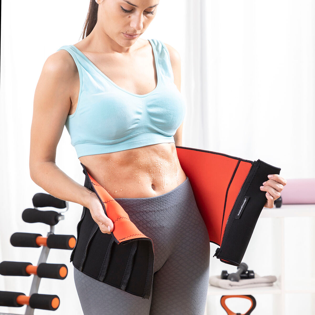 Sports Slimming Belt with Sauna Effect Redle InnovaGoods - CA International   #