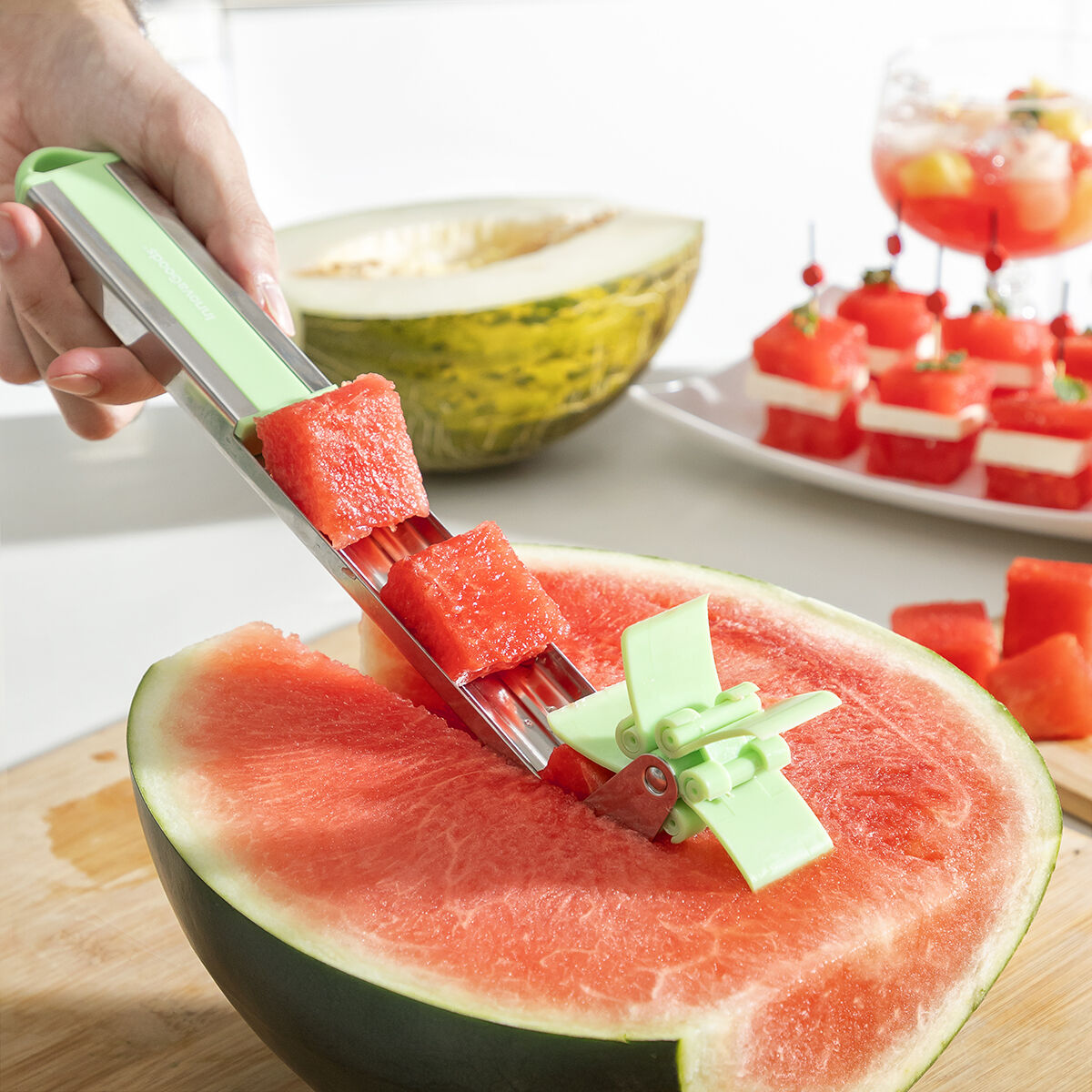 Watermelon Cube Cutter Cutmil InnovaGoods - CA International   #