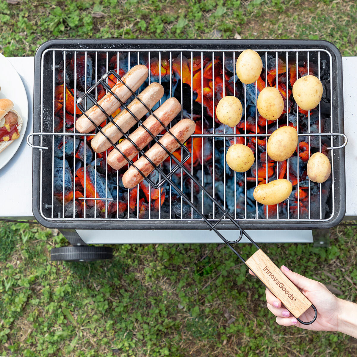 Barbecue Grill for Sausages Sosket InnovaGoods - CA International   #