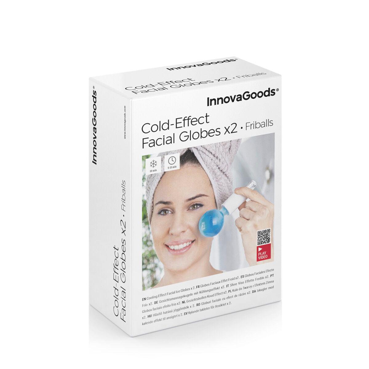 Cold-effect Facial Glass Globes Friballs InnovaGoods 2 Units-CA International