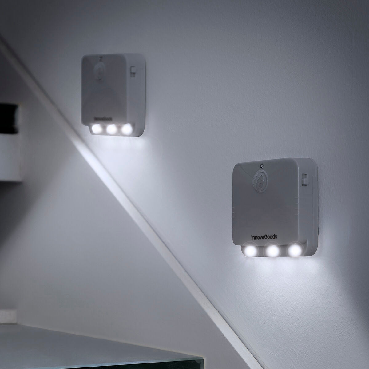 LED Light with Movement Sensor Lumtoo InnovaGoods 2 Units - CA International   #