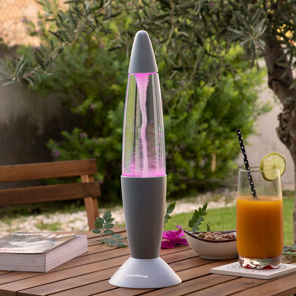 Tornado LED Lava Lamp Twamp InnovaGoods - CA International   #