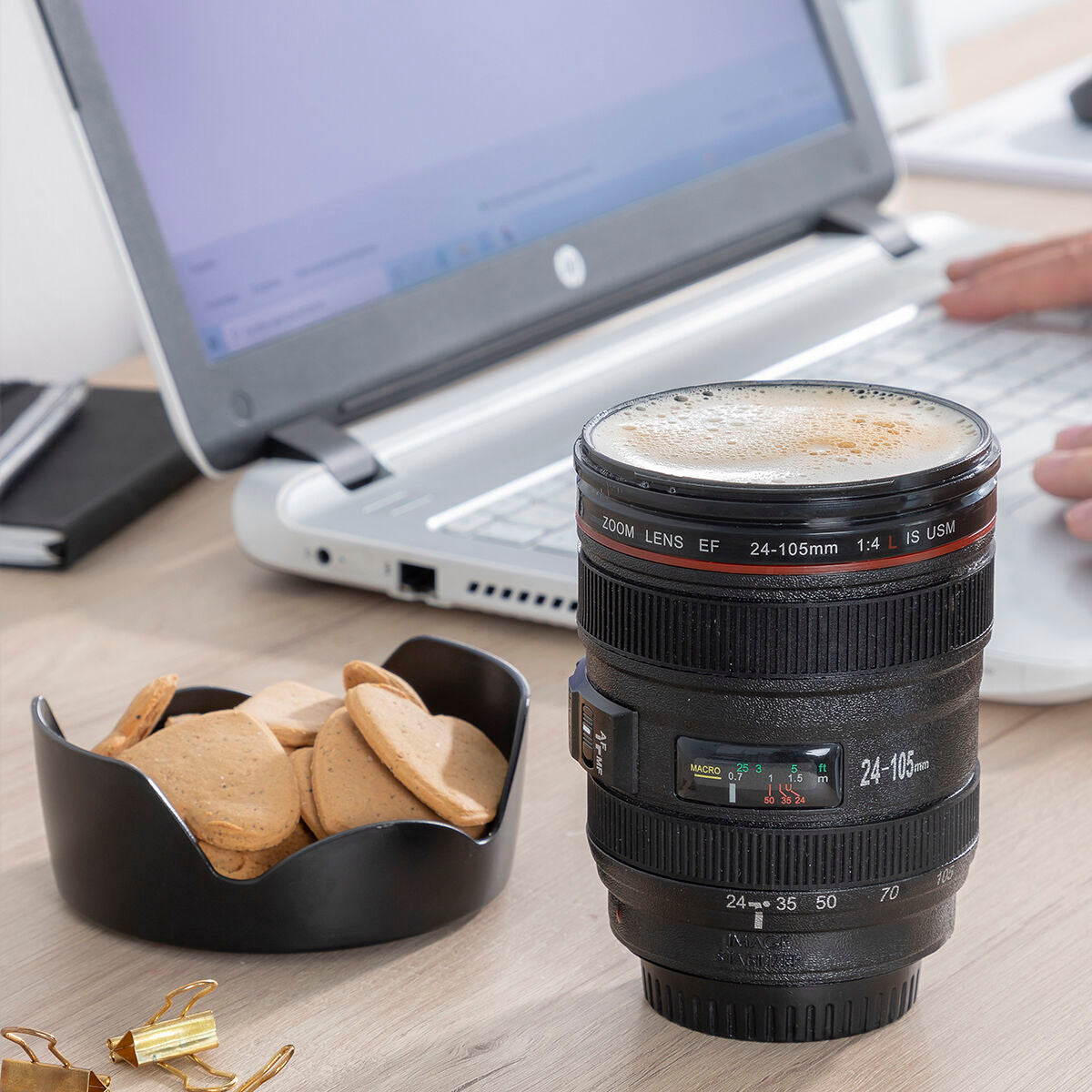 Multifunction Mug with Lid Mukoffy InnovaGoods - CA International   #