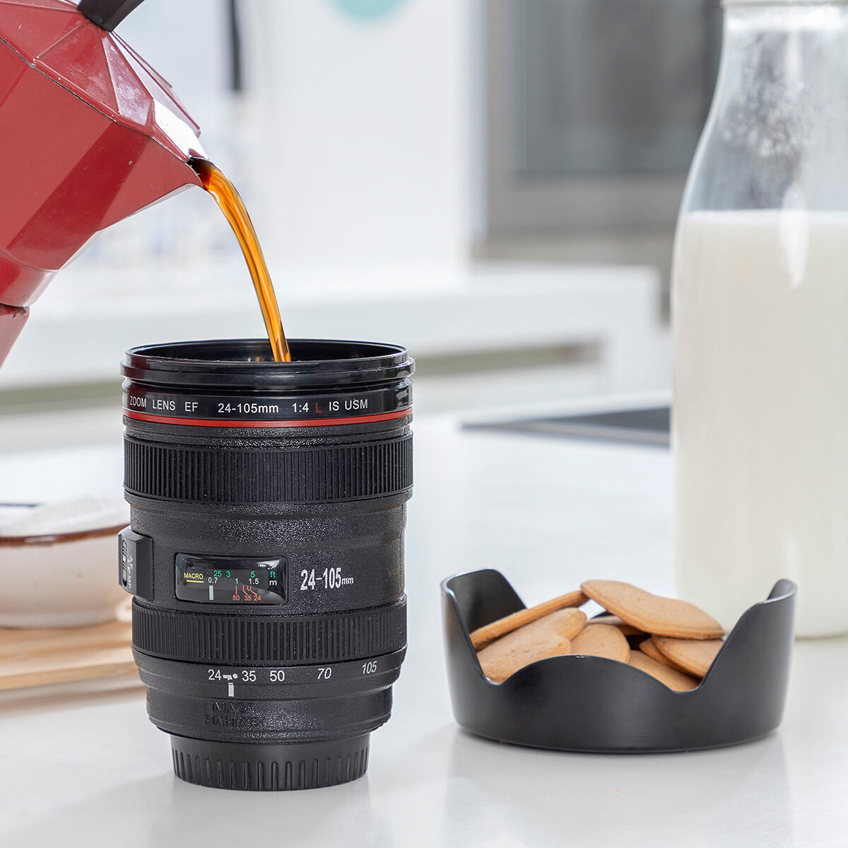 Multifunction Mug with Lid Mukoffy InnovaGoods - CA International   #