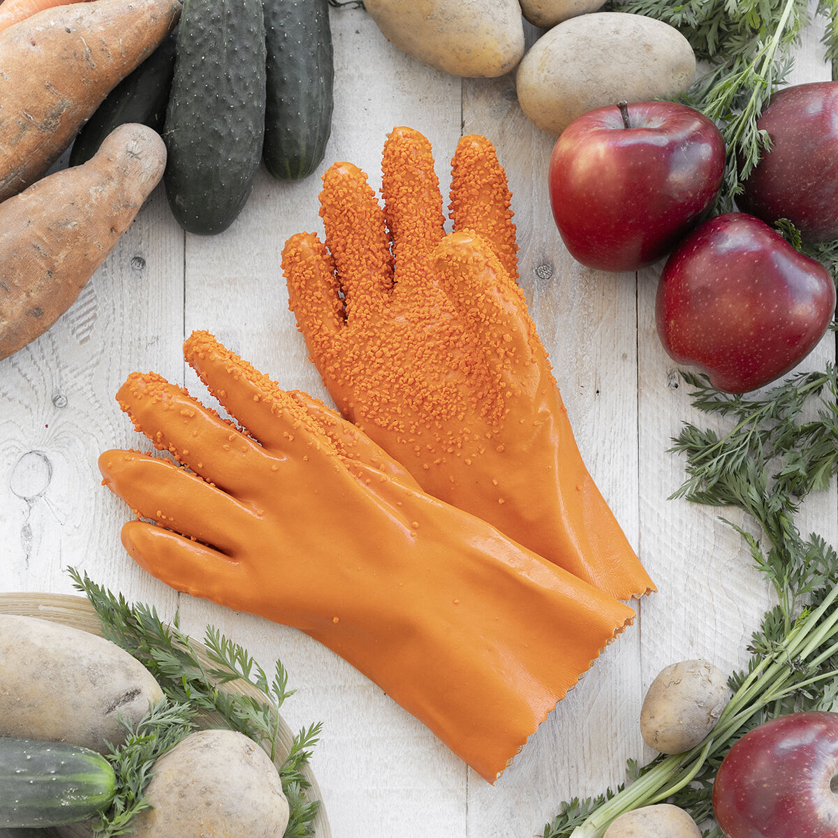Handschuhe für die Reinigung von Obst und Gemüse Glinis InnovaGoods - CA International 