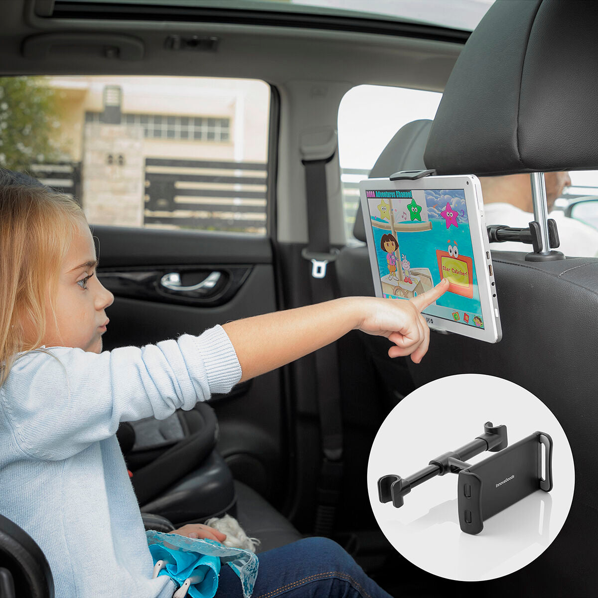 Tablet Bracket for Car Taholer InnovaGoods - CA International   #