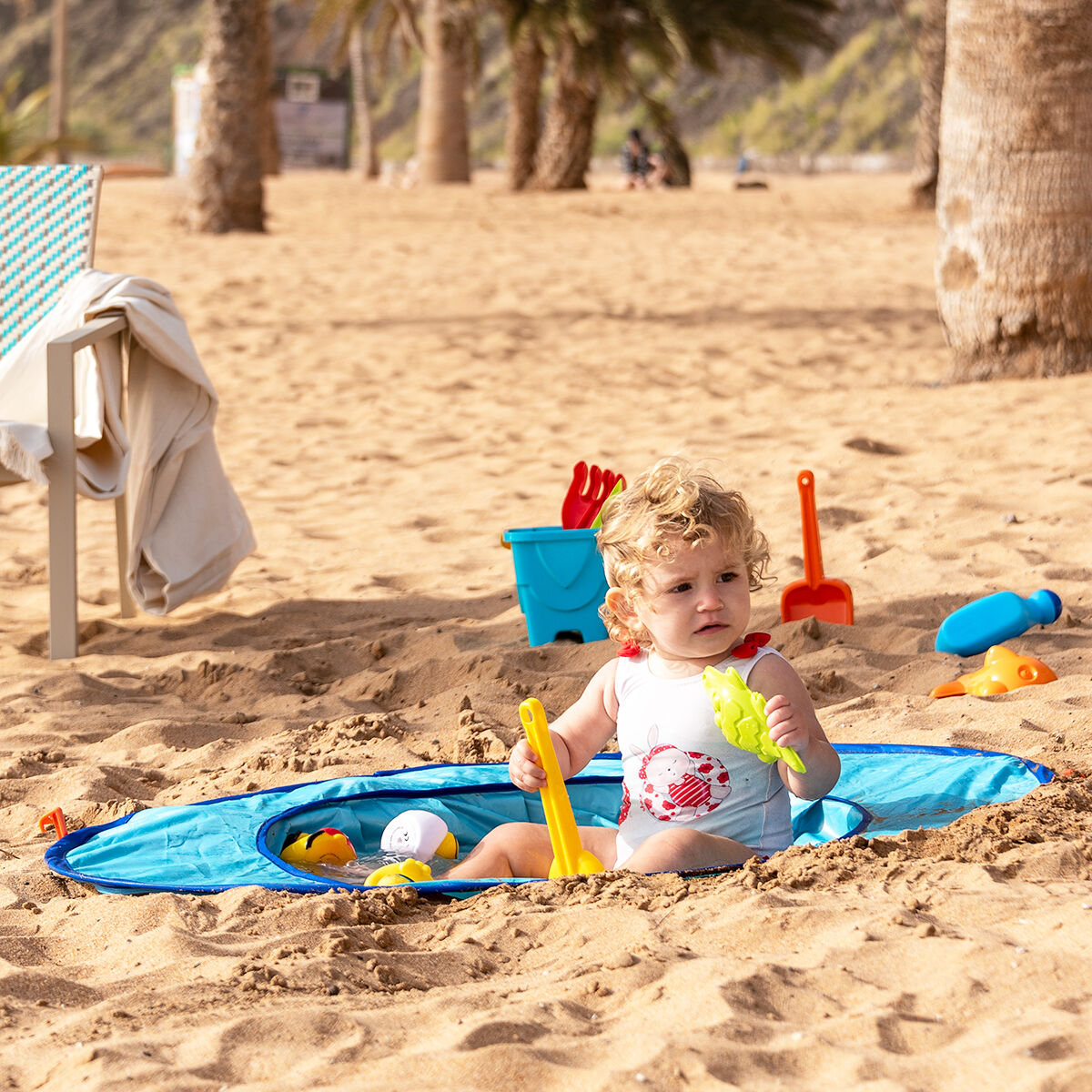 Strandzelt für Kinder mit Pool Tenfun InnovaGoods - CA International 