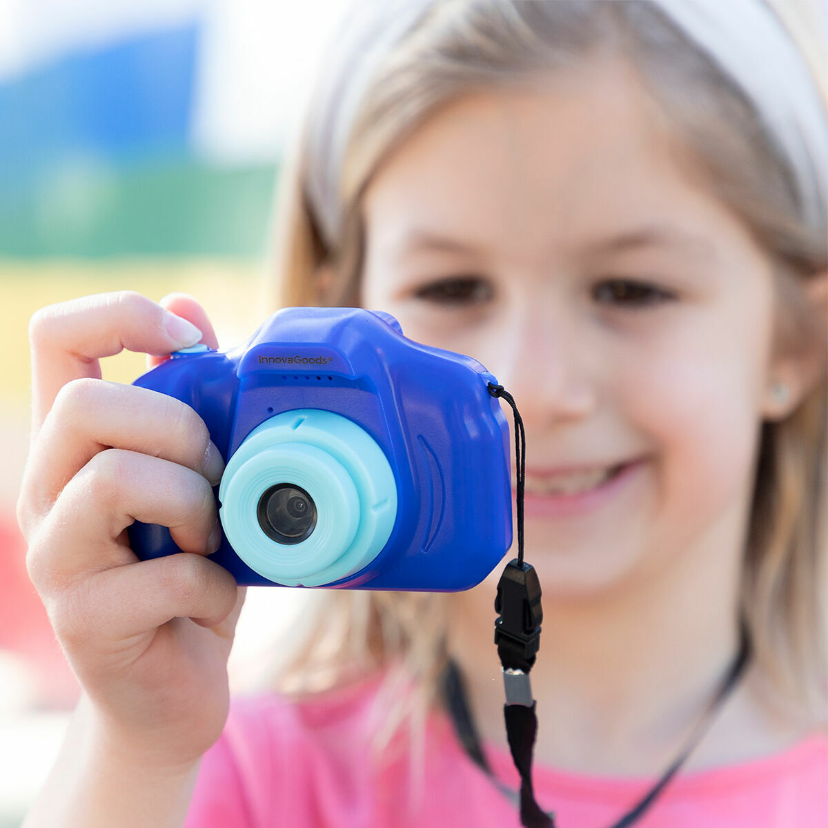 Rechargeable Kids' Digital Camera with Games Kiddak InnovaGoods - CA International   #