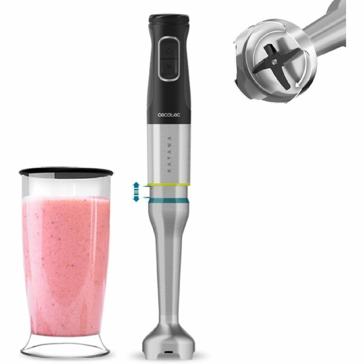 Hand-held Blender Cecotec Katana 12 Jar S 1200 W - CA International   #