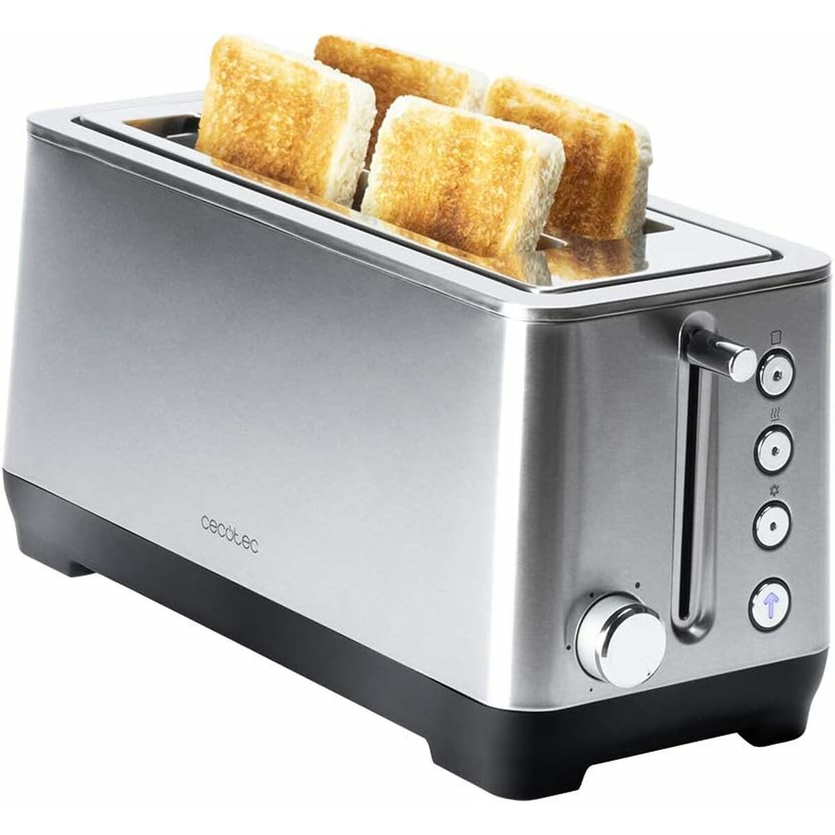 Toaster Cecotec Touch&Toast Extra Double 1500 W - CA International  