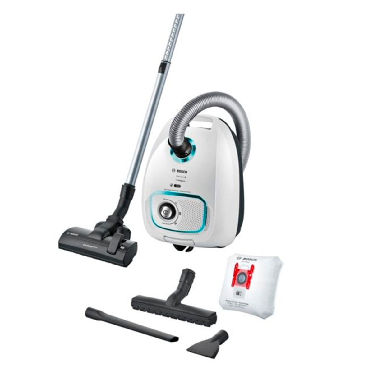 Bagged Vacuum Cleaner BOSCH BGLS4HYG2 White 700 W 4 L - CA International   #